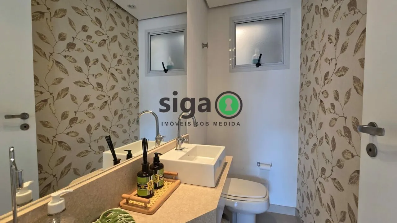 Imagem Apartamento sofisticado de 95m² no Brooklin com varanda gourmet e sol da manhã!!