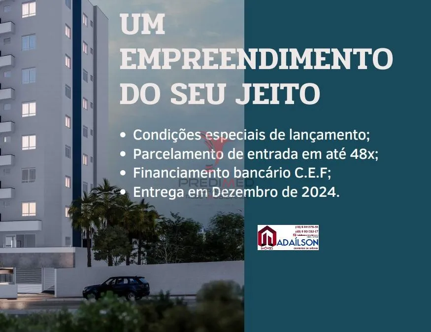 Imagem Allure Home Residence Apto 2 dorm com um suíte Barreiros - São José/SC