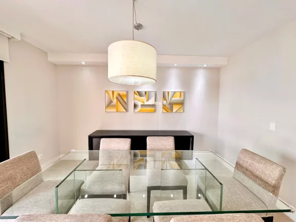 Imagem Excelente Oportunidade: Apartamento de Luxo à Venda em Indianópolis, São Paulo-SP - 2 Quartos, 2 Suítes, 3 Salas, 4 Banheiros, 3 Vagas - 150m².