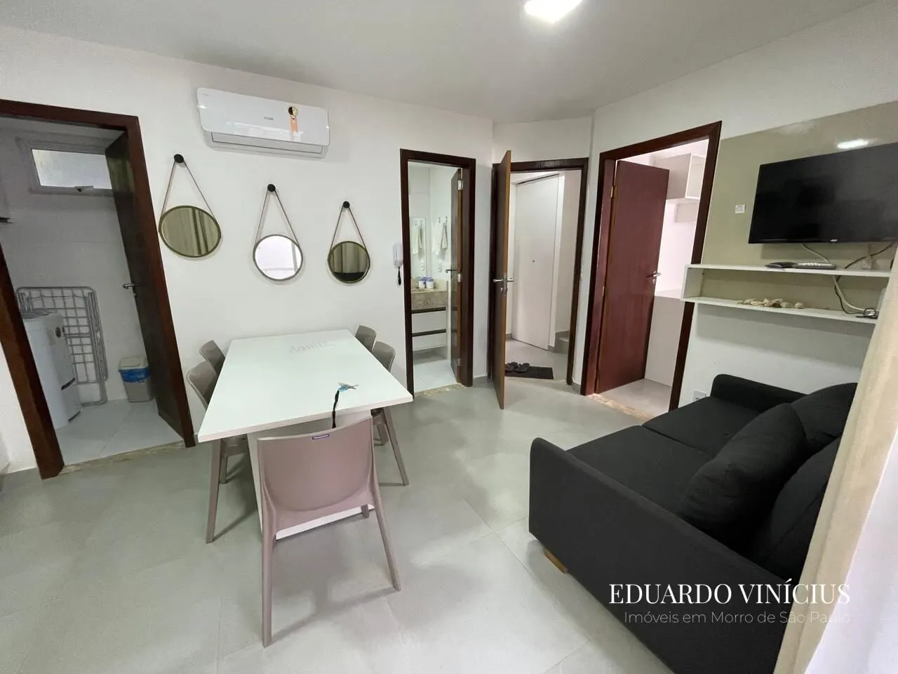 Imagem Mar Doce Lar - Apartamento na Segunda Praia do Morro de São Paulo com 1 Dormitório