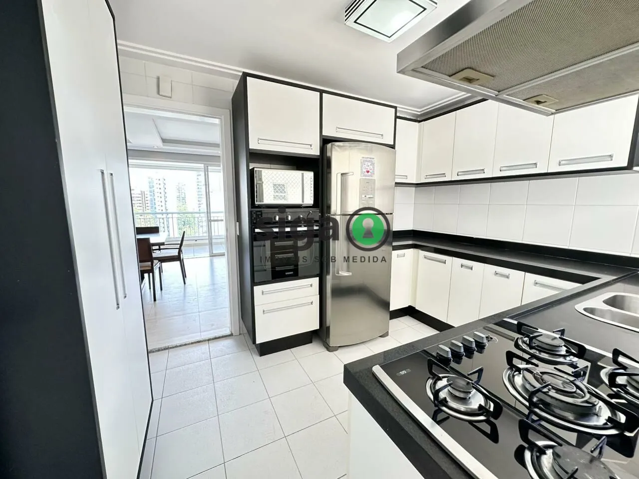 Imagem Apartamento à venda com 3 dormitórios, 2 vagas de garagem, 128m2 na Vila Andrade