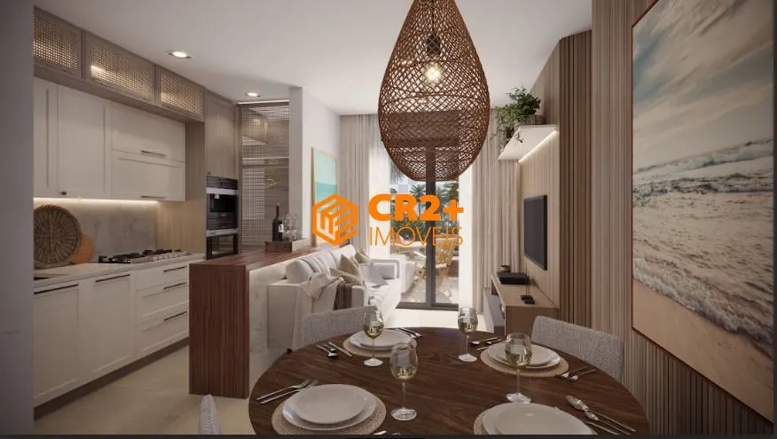 Imagem Vendo apartamento 2 quartos, 1 banheiro, 47m2 na Praia dos Carneiros.