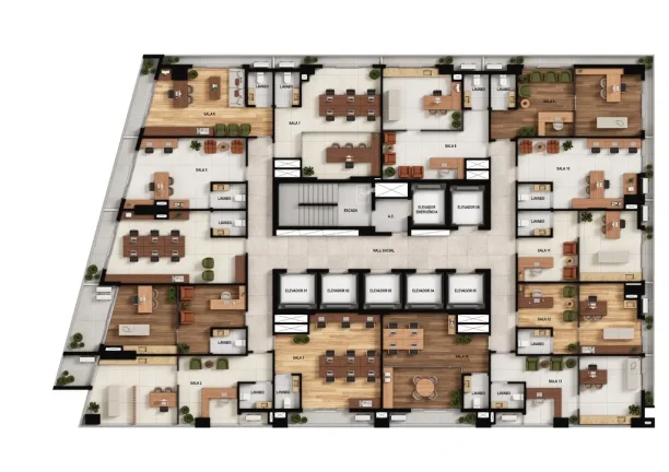 Imagem Ybiti Offices by Opus
