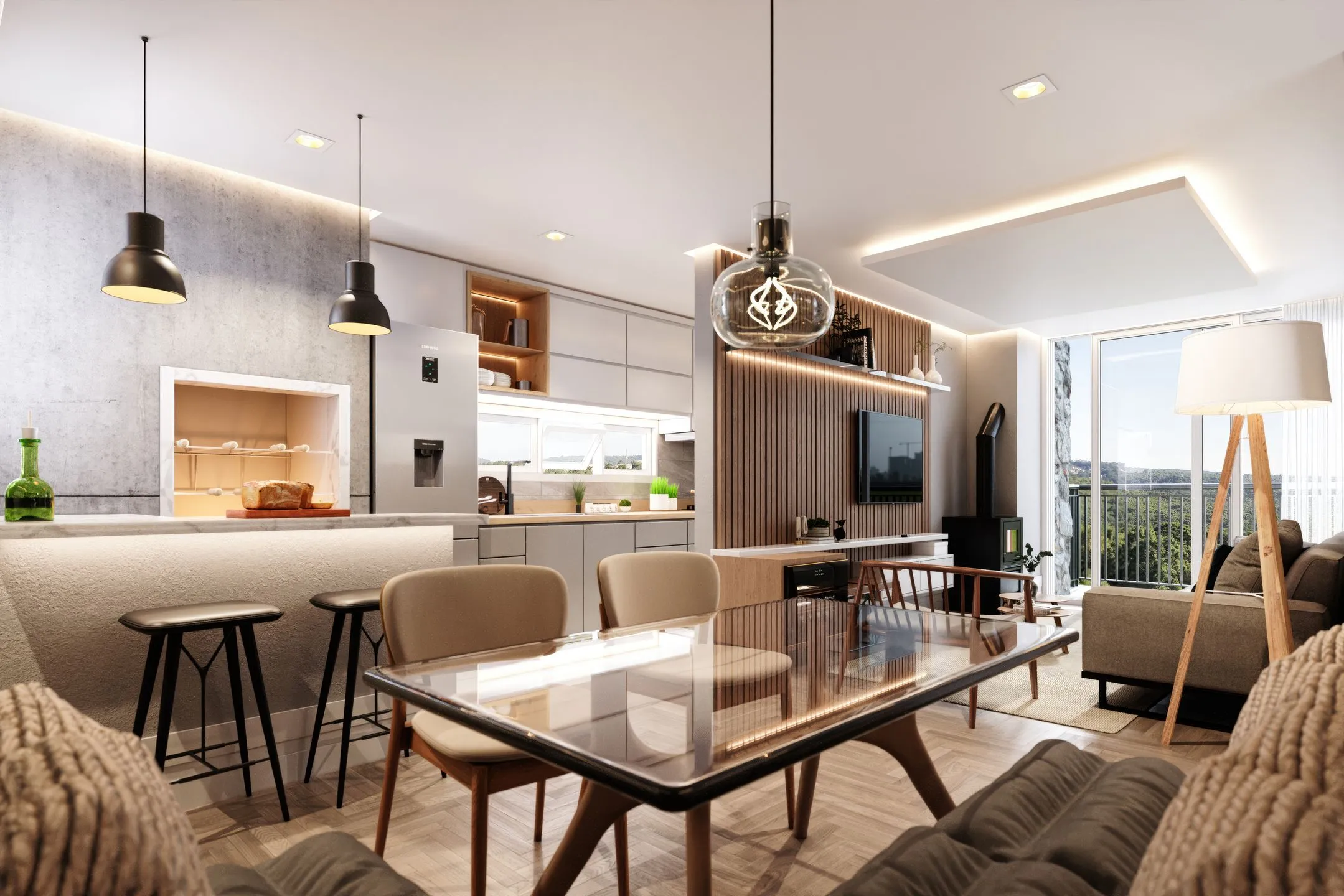 Imagem Apartamento à venda em Gramado, Carniel, com 2 quartos, 70.38m2
