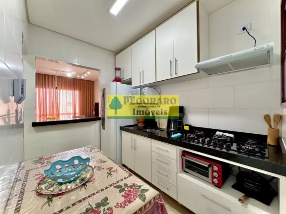 Imagem Apartamento à venda na Praia do Massaguaçu: 2 quartos, mobiliado e reformado, condomínio completo