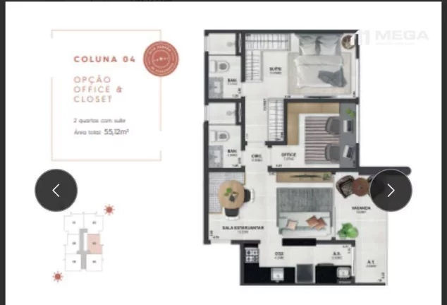 Imagem Apartamento 2quartos com suite Lazer completo NOVO