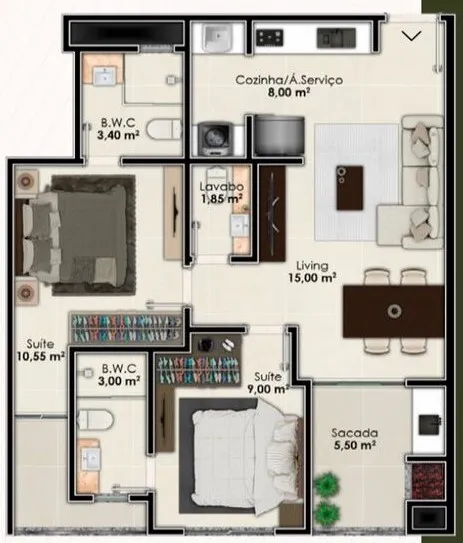 Imagem Horizon Beach - Residencial