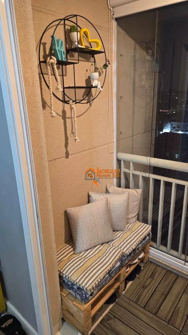 Imagem Apartamento com 2 dormitórios à venda, 50 m² por R$ 371.000,00 - Jardim Santa Mena - Guarulhos/SP