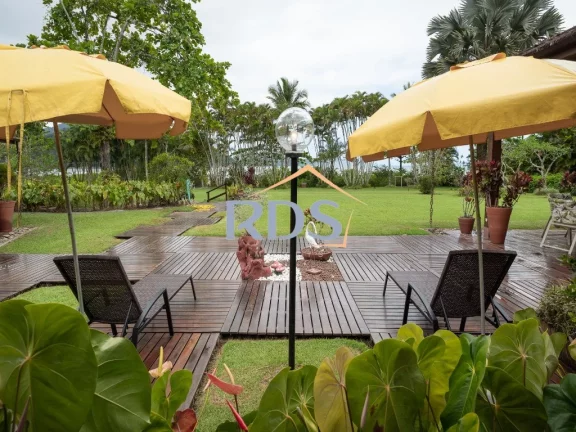 Foto do imóvel Linda casa Ubatuba pé na areia ! 592m² 06 suítes ! Oportunidade única em Rua Flava