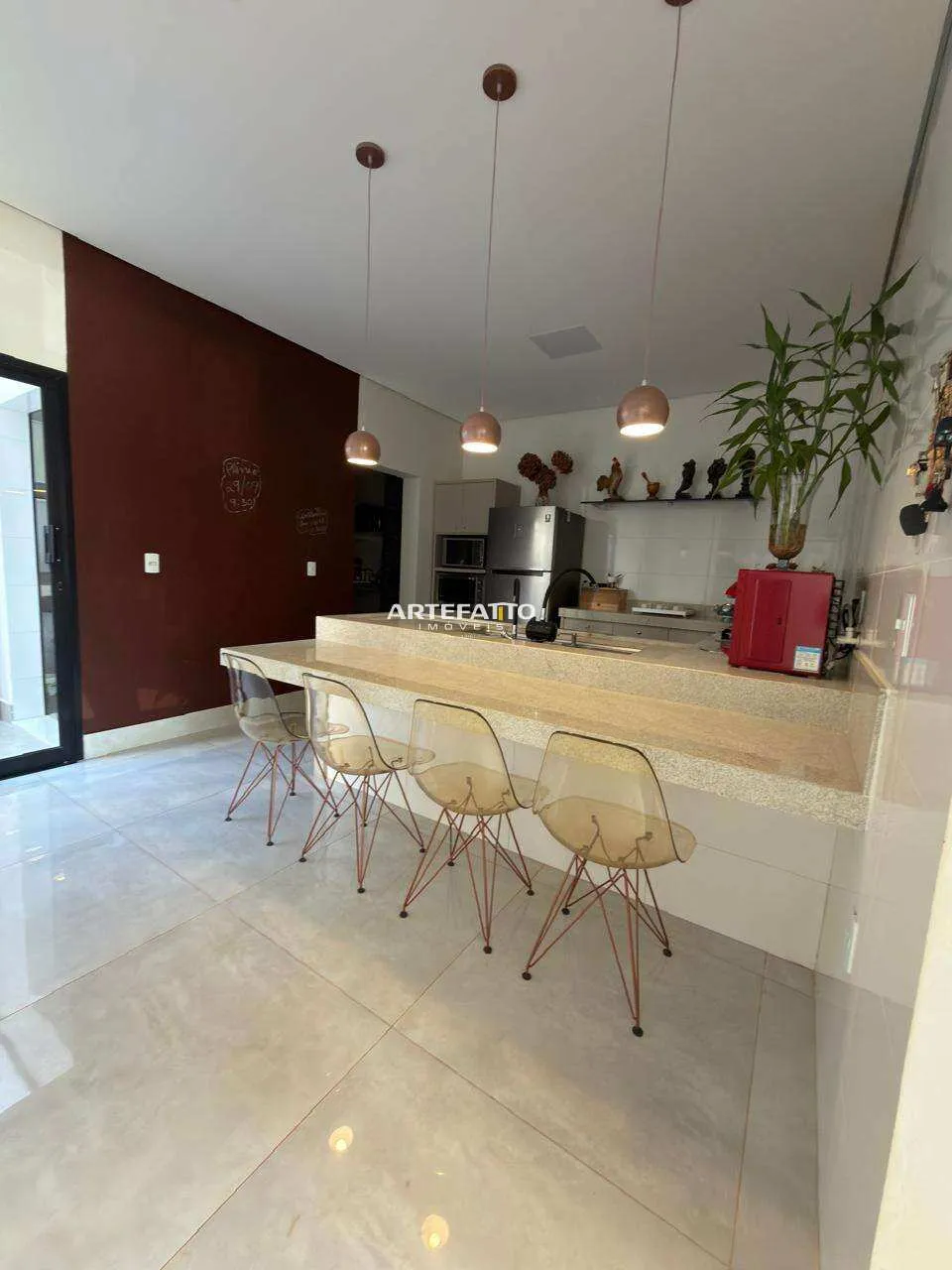 Imagem Sobrado à venda em Franca, Residencial Tellini, com 3 quartos, 208m2