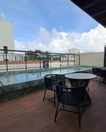 Imagem Flat à venda, no Mares Cabo Branco em João Pessoa, Cabo Branco, com 1 quarto, 18,67m2