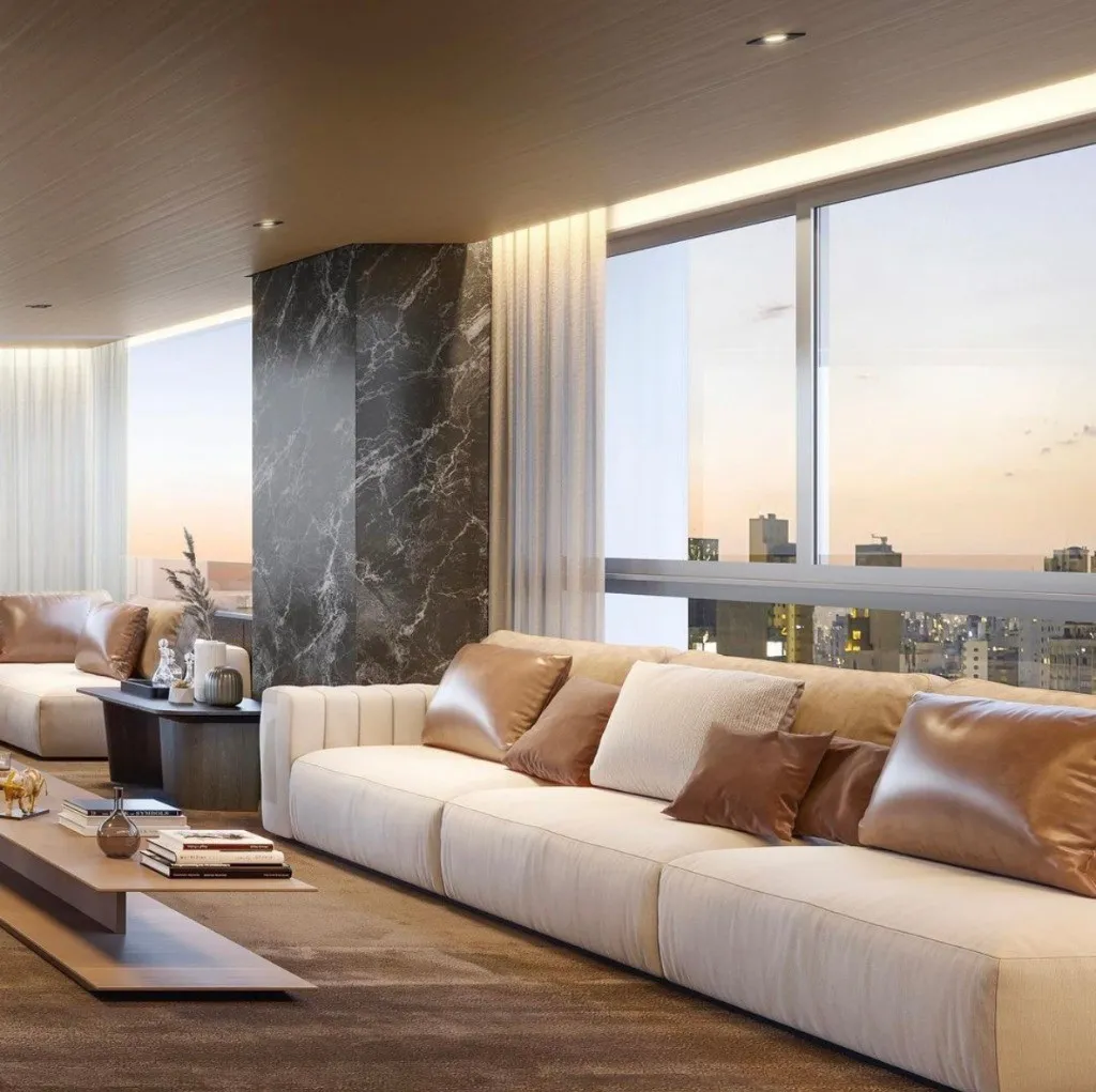 Imagem Apartamento de luxo no Jardim Paulista com 4 suítes e 252m² - Condomínio Tonino Lamborghini