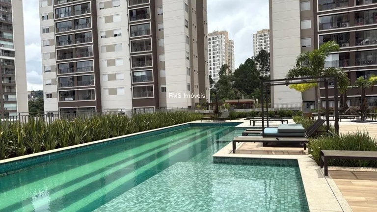 Imagem 2 dormitórios sendo 1 suíte 1 vaga com depósito 67m² no Panamby.