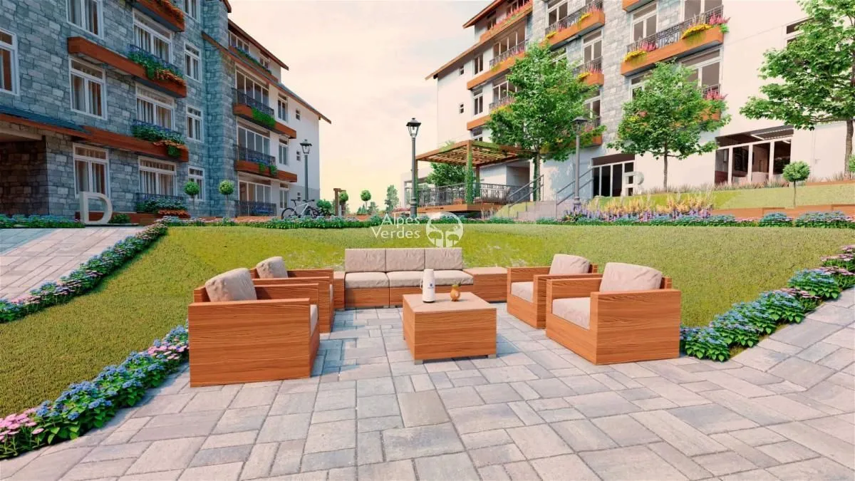 Imagem VENDE-SE APARTAMENTO Á 5 MINUTOS DA RUA COBERTA DE GRAMADO