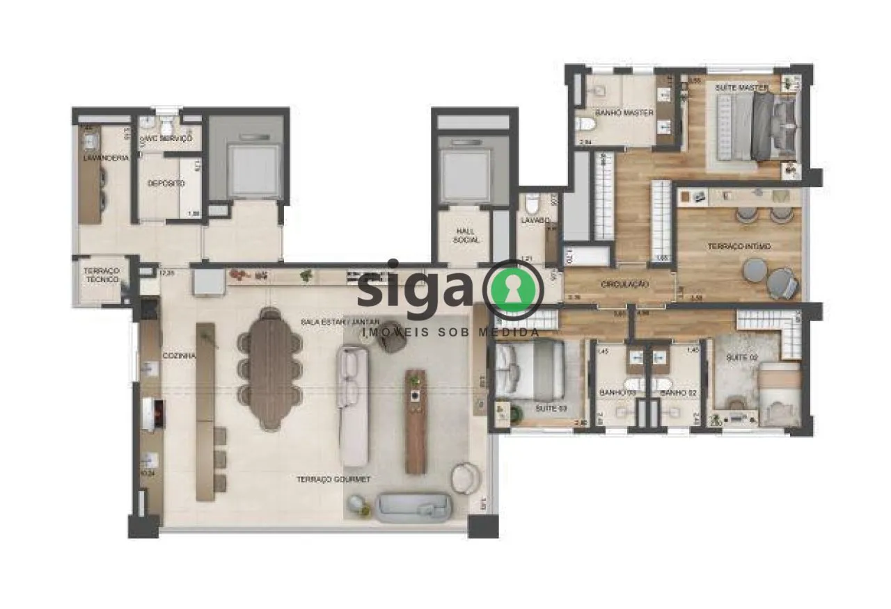 Imagem Apartamento Residencial em Jardim Paulista