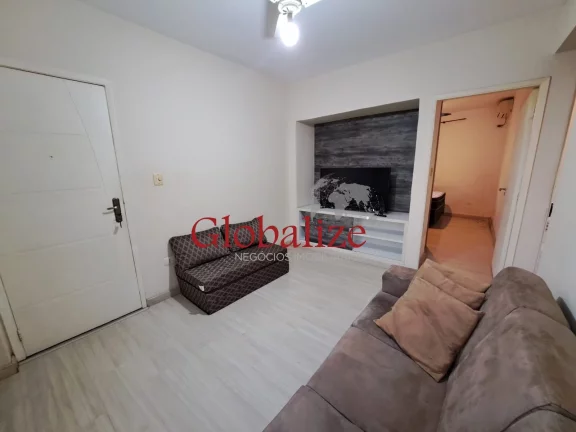 Imagem Apartamento com 60m², 1 quarto, 1 quadra da praia, elevador e portaria por R$420.000,00 na Ponta da Praia em Santos
