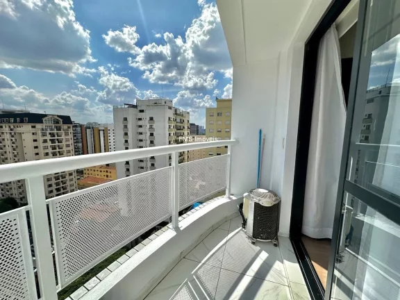 Imagem Apartamento para locação em Moema, com 1 suíte, 2 banheiros, 1 vaga de garagem.