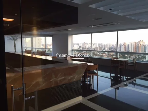 Imagem Sala Comercial de Alto Padrão para Locação no Brooklin, São Paulo-SP: 1 Sala, 6 Banheiros, 16 Vagas, 514m².