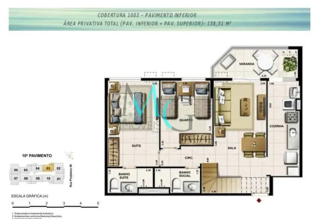 Imagem Apartamento à venda 3 Quartos 1 Suite 1 Vaga 82.04M² Recreio dos Bandeirantes Rio de Janeiro - RJ