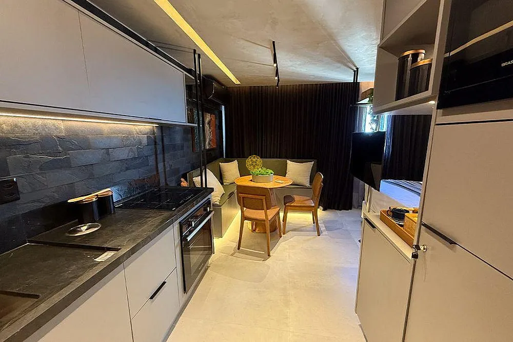 Imagem Studio Decorado e Mobiliado no House Ondina, 25,25m²
