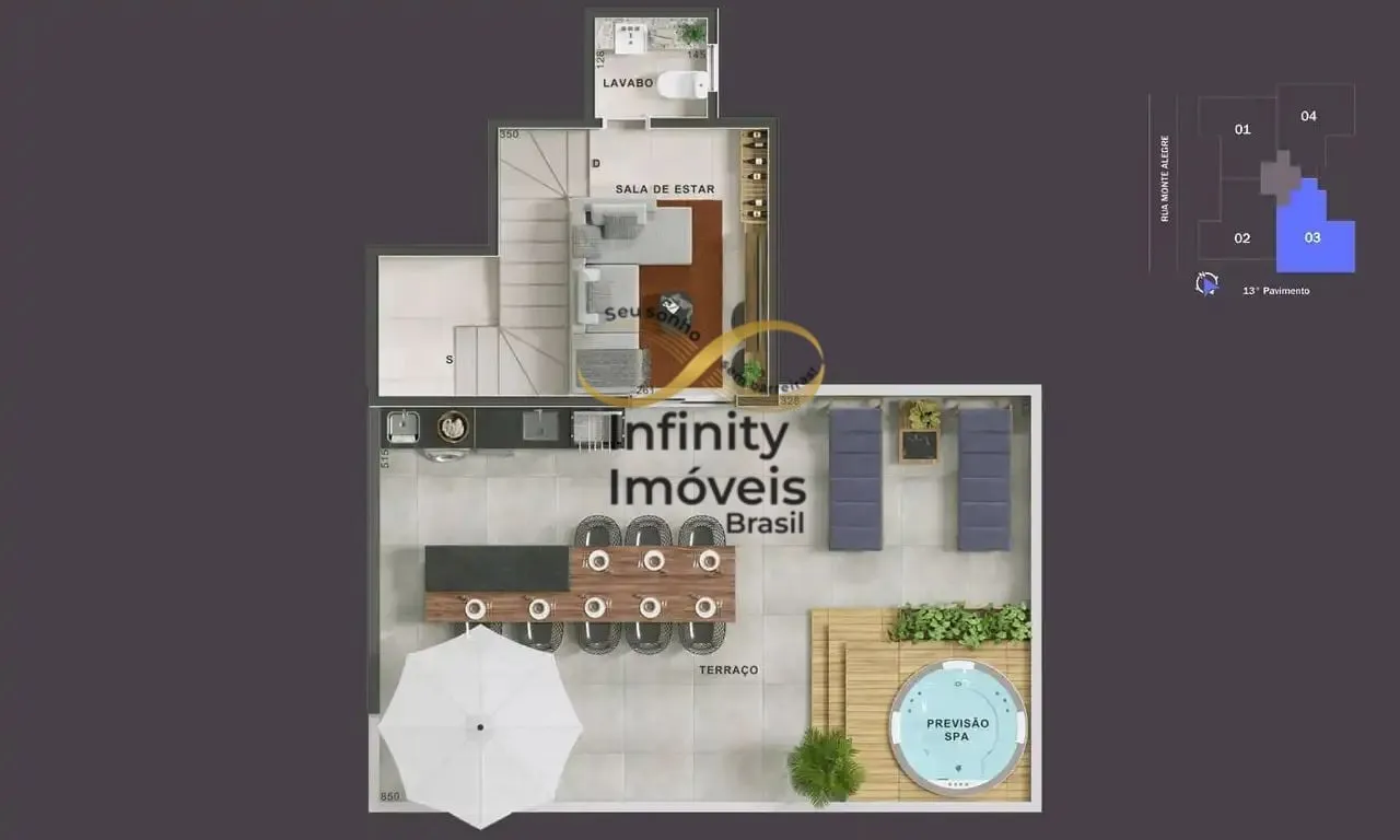 Imagem Up Contorno - Serraa - Apartamento à venda no bairro São Lucas - Belo Horizonte/MG