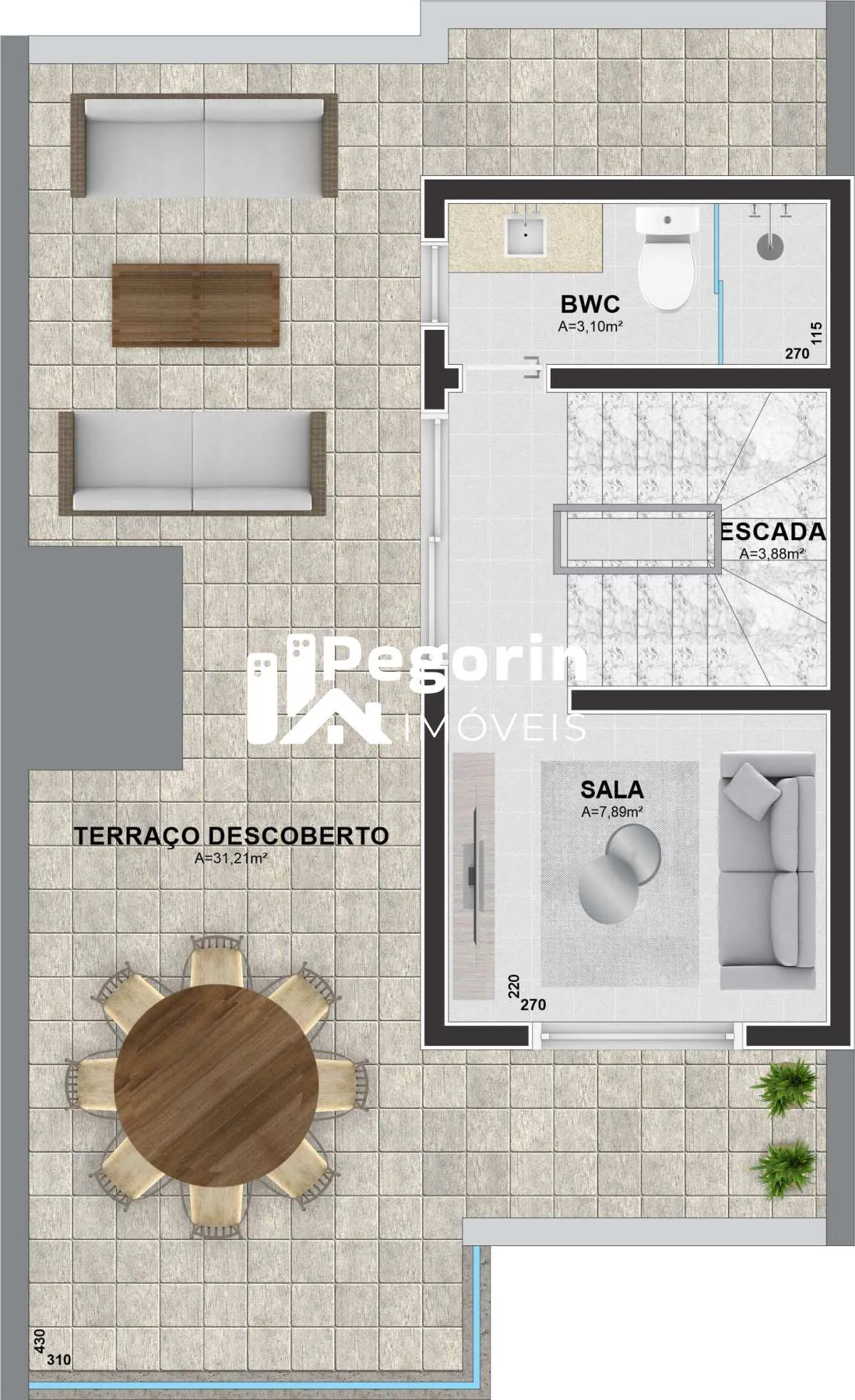 Imagem Sobrado em condomínio à venda em Curitiba, Uberaba, com 3 quartos, 120m²
