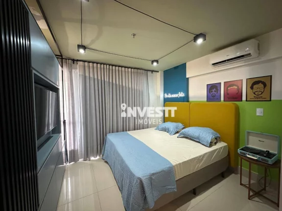 Imagem Flat com 1 dormitório à venda, 39 m² por R$ 519.000,00 - Jardim Goiás - Goiânia/GO