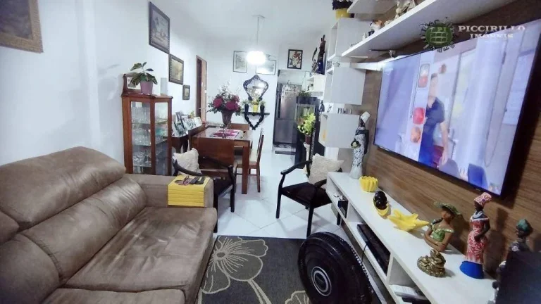 Imagem Apartamento com 2 dormitórios à venda, 75 m² por R$ 490.000,00 - Aviação - Praia Grande/SP