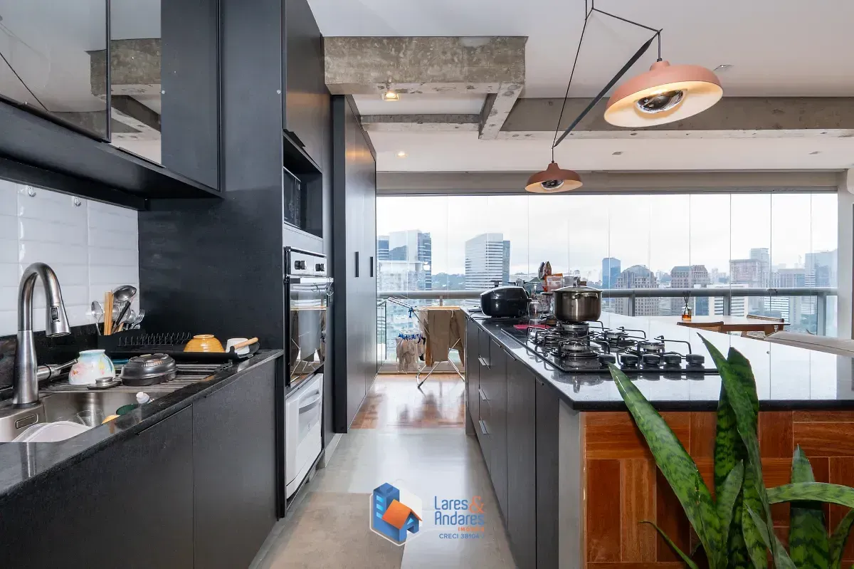 Imagem Apartamento para venda em Santo Amaro com 1 quarto, sendo 1 suíte, 75m²