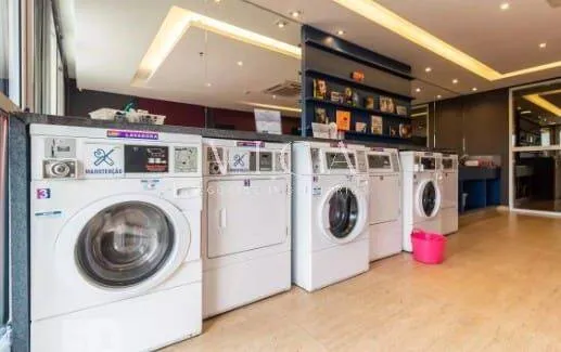 Imagem Apartamento mobiliado 58m 2 dormitórios aluguel R$ 4.850/mês Alphaville