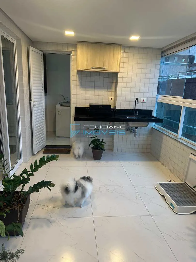 Imagem Apartamento com 2 quartos, Caiçara, Praia Grande - R$ 795 mil, Cod: 2468