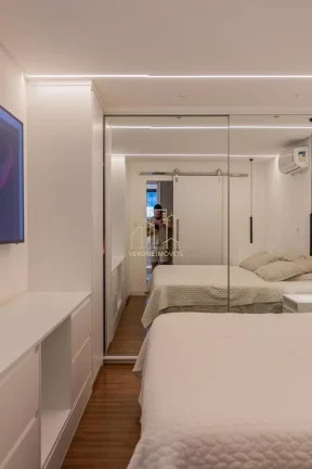 Imagem Apartamento decorado com dois quartos varanda gourmet a venda em Alphaville l