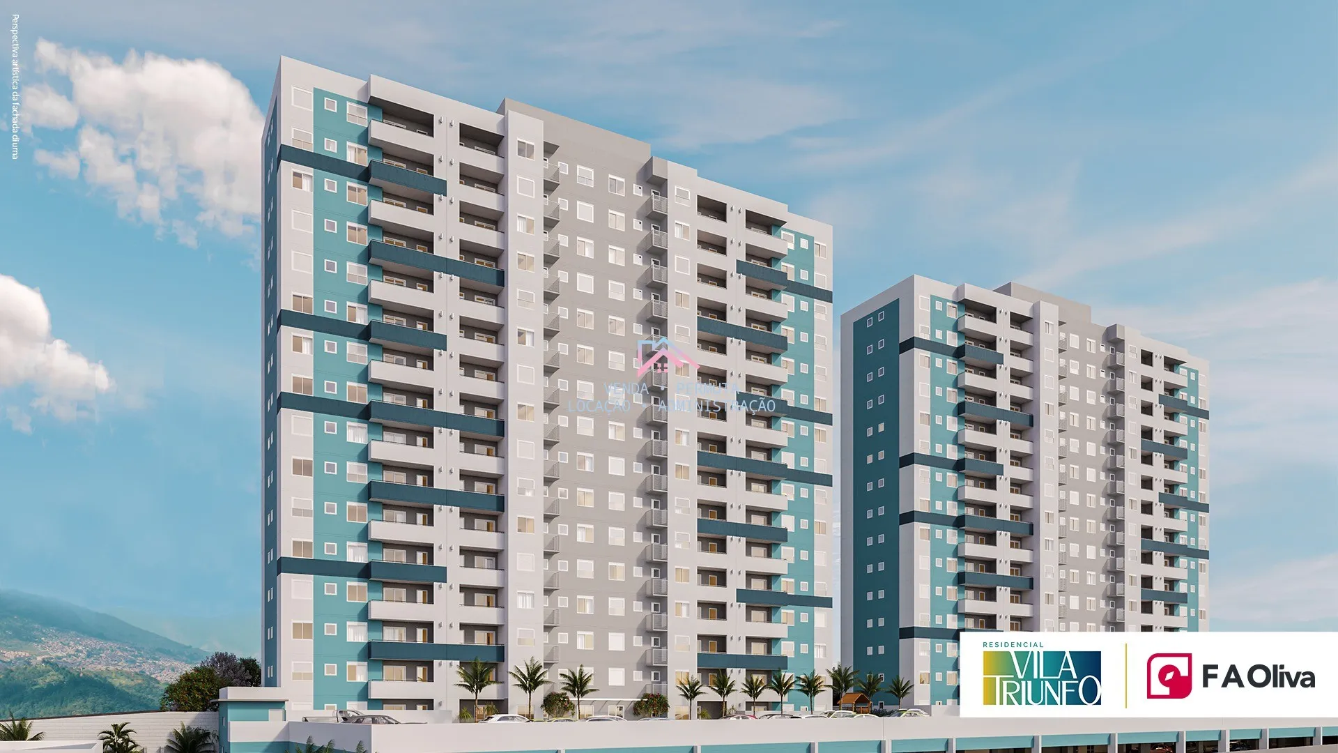 Imagem Apartamentos à venda Residencial Vila Triunfo - Área útil 66 m2 com 2 dormitóris - Sendo 1 suíte - 1