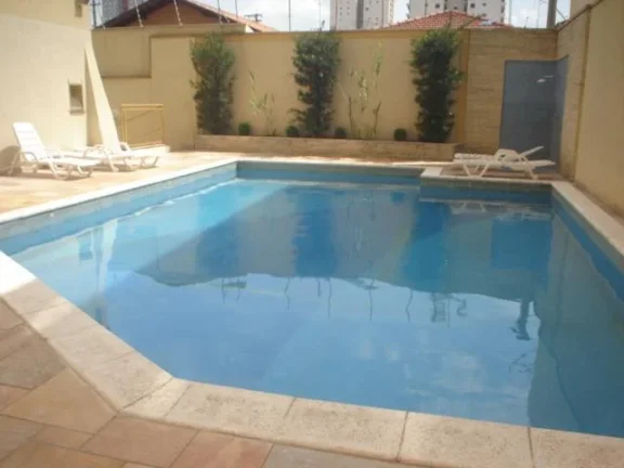 Imagem 2 dormitórios, sala, cozinha, banheiro social, lavanderia e área de serviço . Piscina, quadra de ...