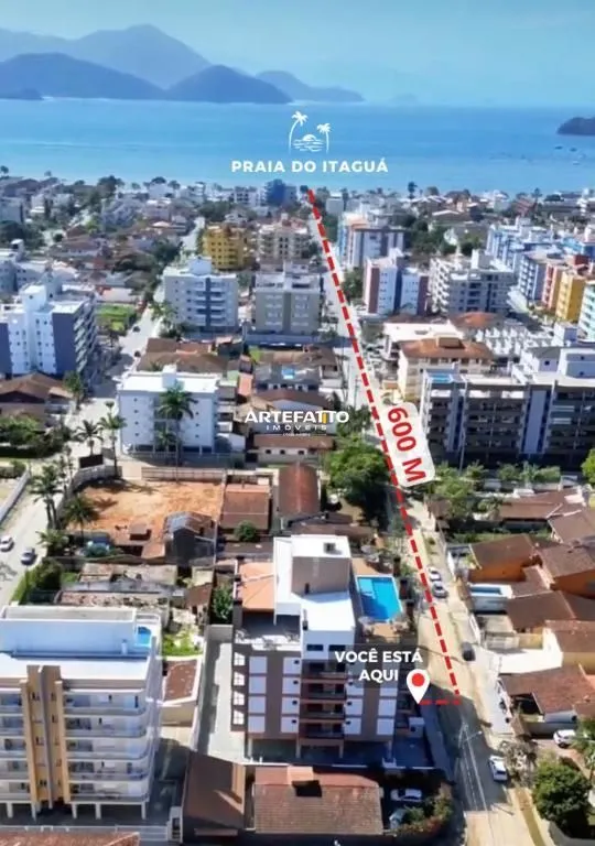 Imagem Apartamento à venda em Ubatuba, Praia do Tenório, com 2 quartos, 74m2