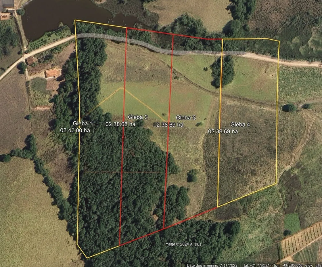 Imagem Gleba 23.800 m² à venda em Correias, Bandeira do Sul