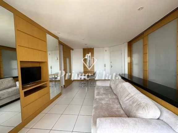 Imagem Flat disponível para locação no Live Lodge Residencial Ibirapuera, com 45m², 1 dormitório e 1 vaga