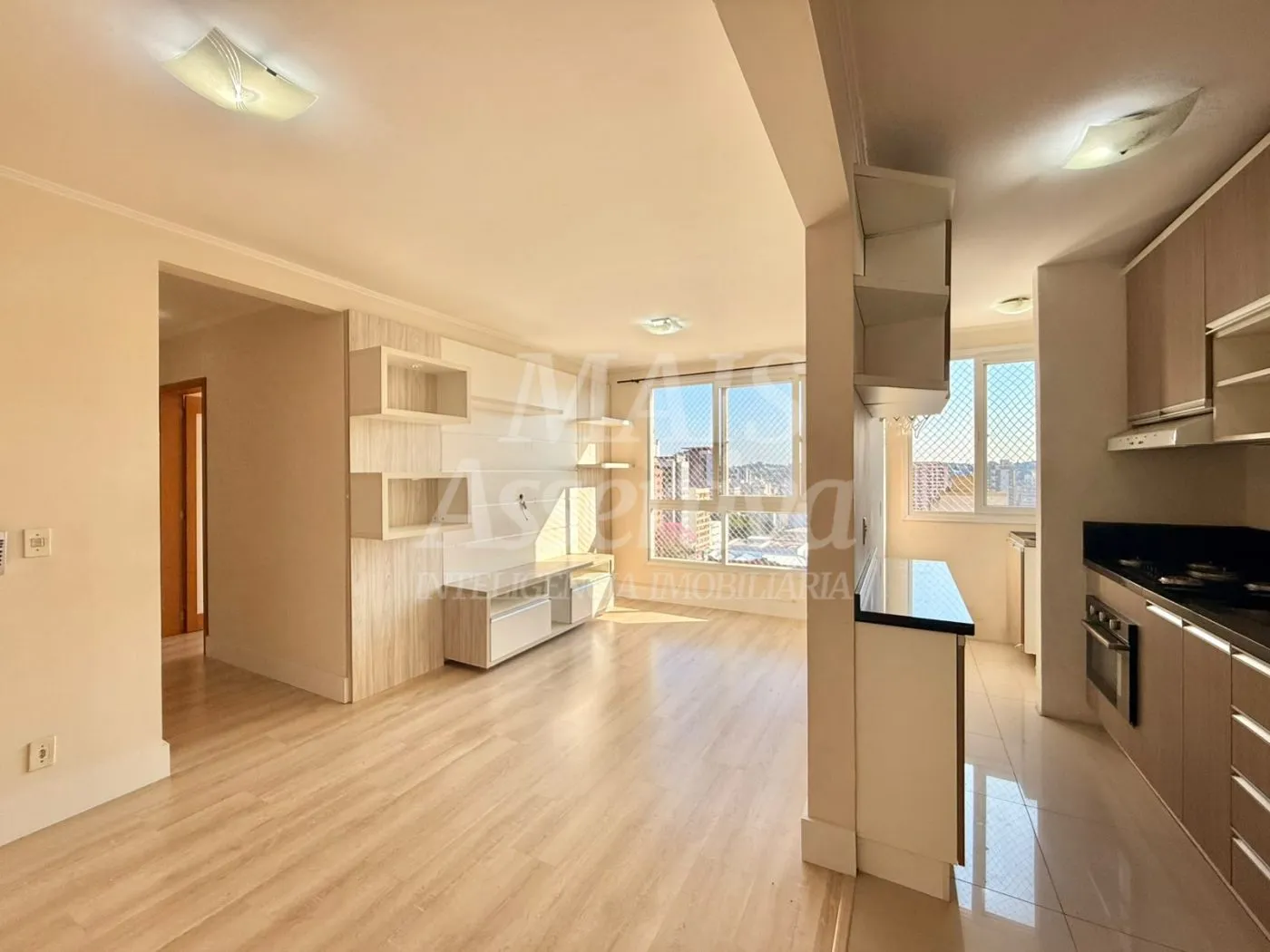 Imagem Apartamento semi mobiliado para venda no Edifício Downtown, Centro de Novo Hamburgo/RS.