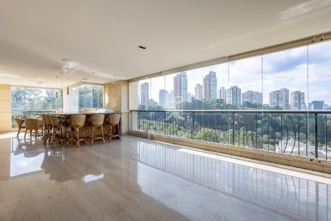 Imagem Apartamento com 4 dormitórios à venda, 607 m² - Panamby - São Paulo/SP