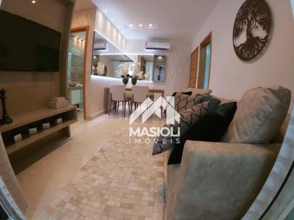 Imagem Apartamento com 2 dormitórios à venda, 64 m² por R$ 867.500,00 - Praia de Itapoã - Vila Velha/ES