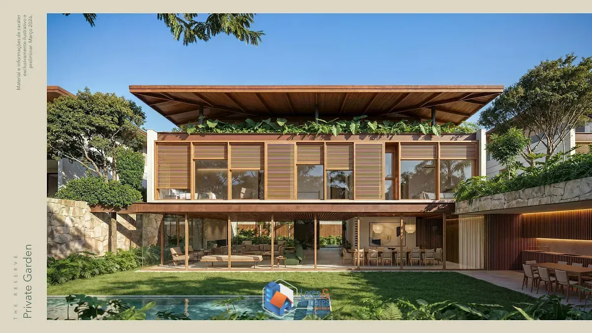 Imagem Casa no condomínio The Reserve para venda com 5 quartos, sendo 5 suítes, 1,200m²