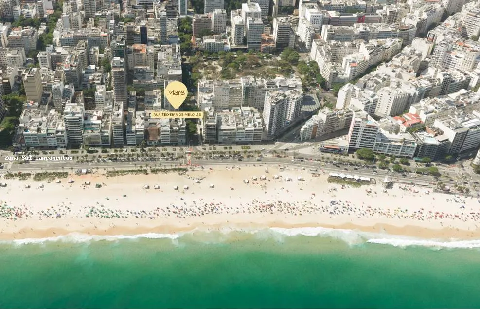 Imagem Mare Ipanema | Apartamentos de 42 a 69 m² na Rua Teixeira de Melo, Ipanema  Plantas, Preços e Localização