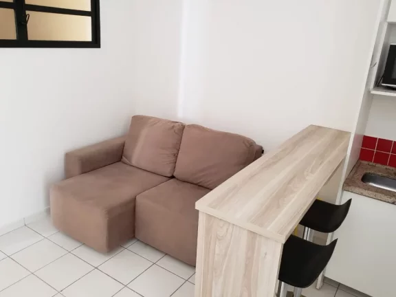 Imagem Apartamento no Residencial Oxford, 1 dormitório, mobiliado.