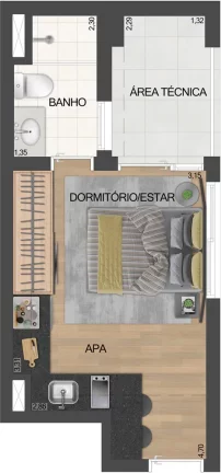 Imagem Apartamento à venda no bairro Vila Clementino - São Paulo/SP