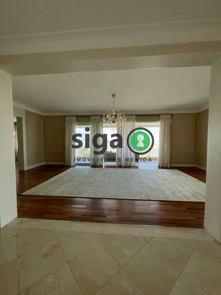 Imagem Apto no Panamby com 430m²,Venda ou Locação, 4 suites, 6 vagas, escritório, Semi Mobiliado