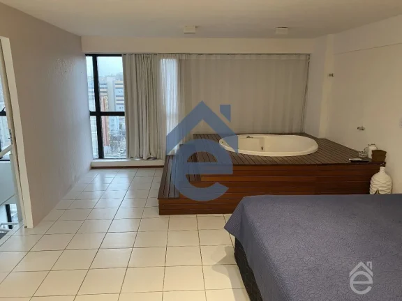 Imagem Apartamento cobertura duplex, nascente e à venda na Ponta Verde, 79m2, com pisci