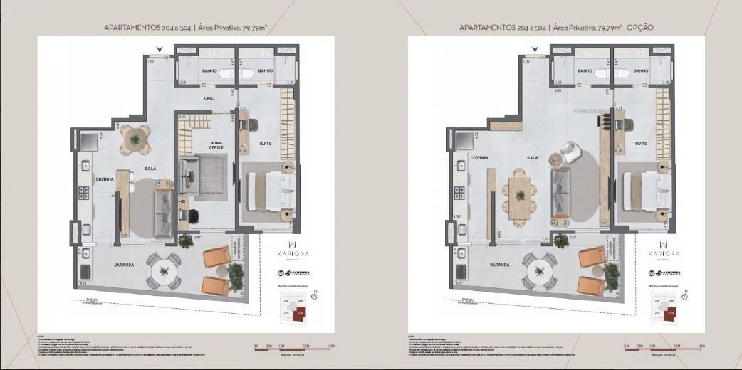 Imagem Karioka Botafogo: Apartamentos 2 e 3 Quartos em Botafogo RJ