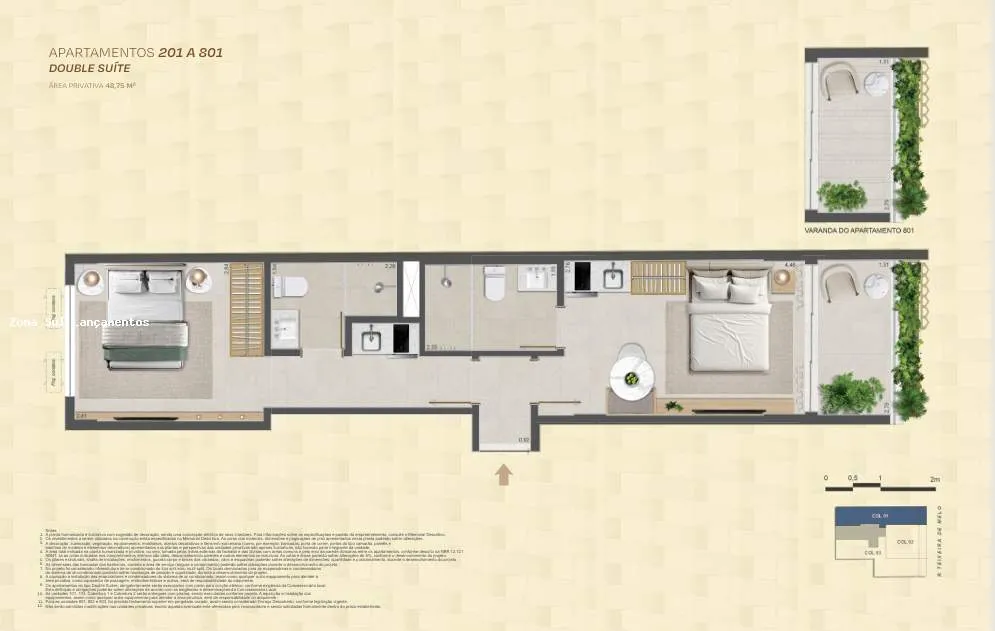 Imagem Mare Ipanema | Apartamentos de 42 a 69 m² na Rua Teixeira de Melo, Ipanema  Plantas, Preços e Localização