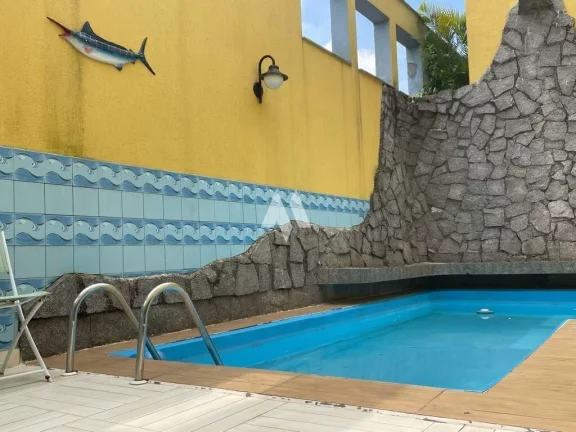 Imagem Cobertura, 400m², Ponta da Praia, 3 dormitóros, sendo 3 suítes, 3 vagas, Reformada,