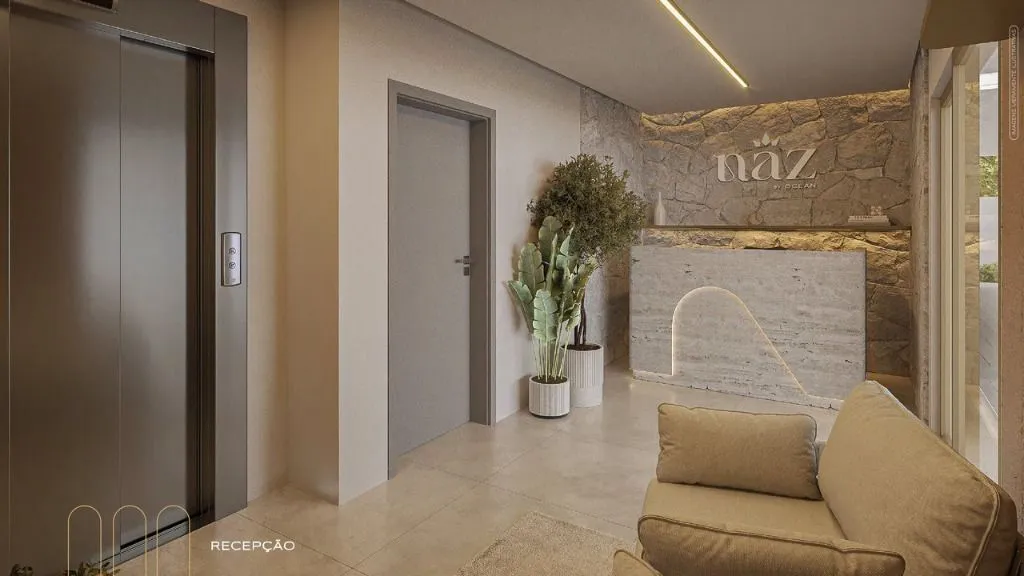 Imagem Apartamento com 2 dormitórios à venda, 44 m² por R$ 406.249,00 - Recanto do Poço - Cabedelo/PB